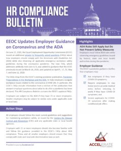 EEOC Updates Employer Guidance on Coronavirus and the ADA