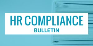 HR Compliance Bulletin header image