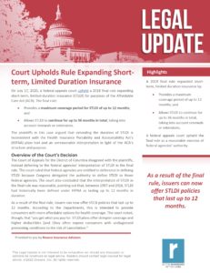 Court Upholds Rule Expanding Short-term Limited-duration Insurance