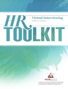 HR Toolkit - Virtual Interviewing