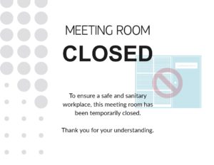 Meeting-Room-Closed-Poster