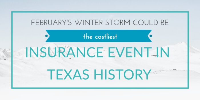 February 2021's winter storm could be the costliest insurance event in TX history header